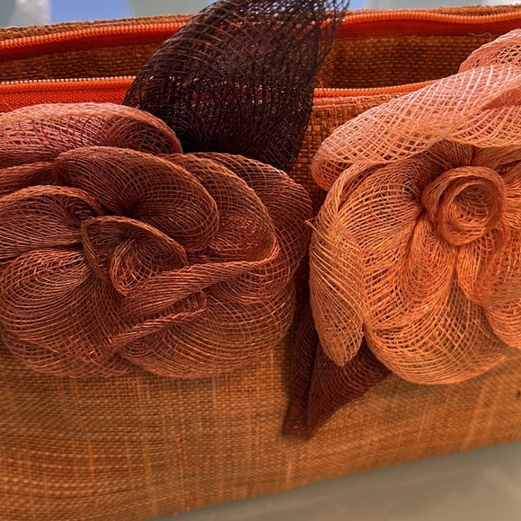 Woman’s bag brown flour raffia - Picture 5 of 5